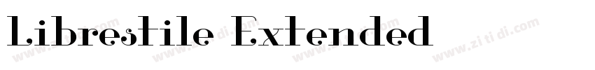 Librestile Extended字体转换